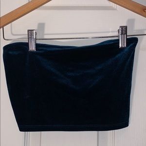 Velvet Tube Top